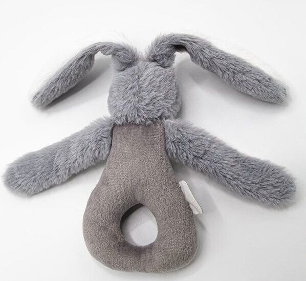 BabyJem Tutmalı Peluş Mini Tavşan 842 Gri Gri