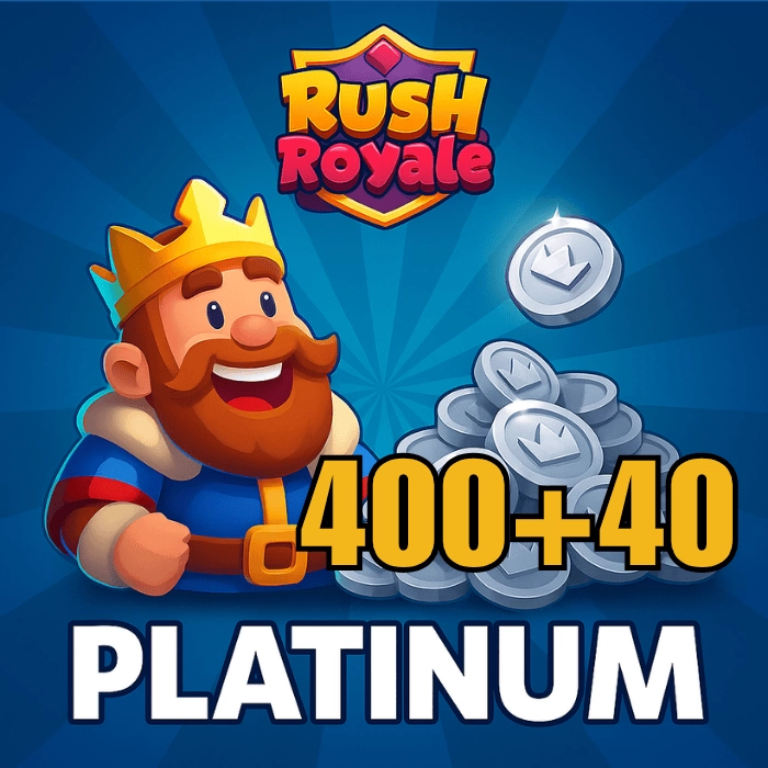 Rush Royale 400 + 40 Platinum