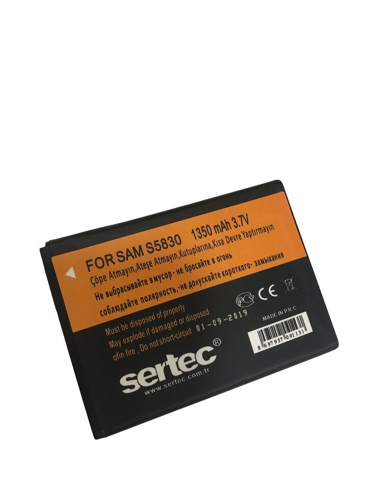 Samsung S5830 Uyumlu Batarya (1077)