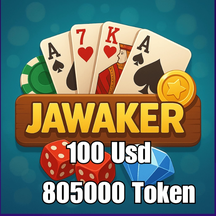 JAWAKER 100 USD – 825.000 Token