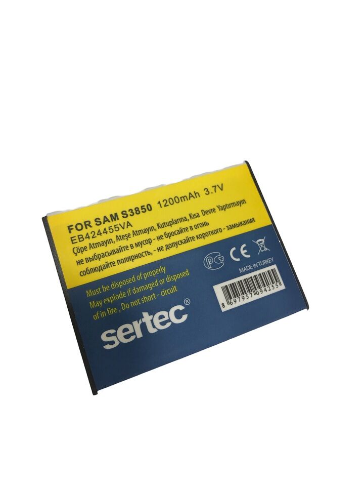 Samsung M350/S3850 Uyumlu Batarya (1077)