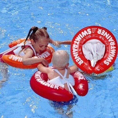 Mycey Swimtrainer Yüzme Simidi (3-4 Yaş) Red Red