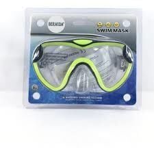 Bermuda Maske Tek Deluxe Almira SARI / SİYAH