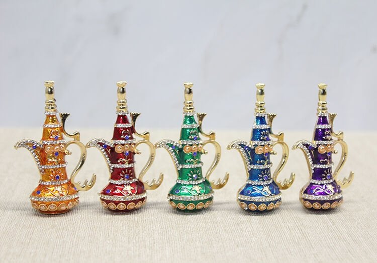 Swarovski Taşlı Minik Figür - Mini İbrik Model 2