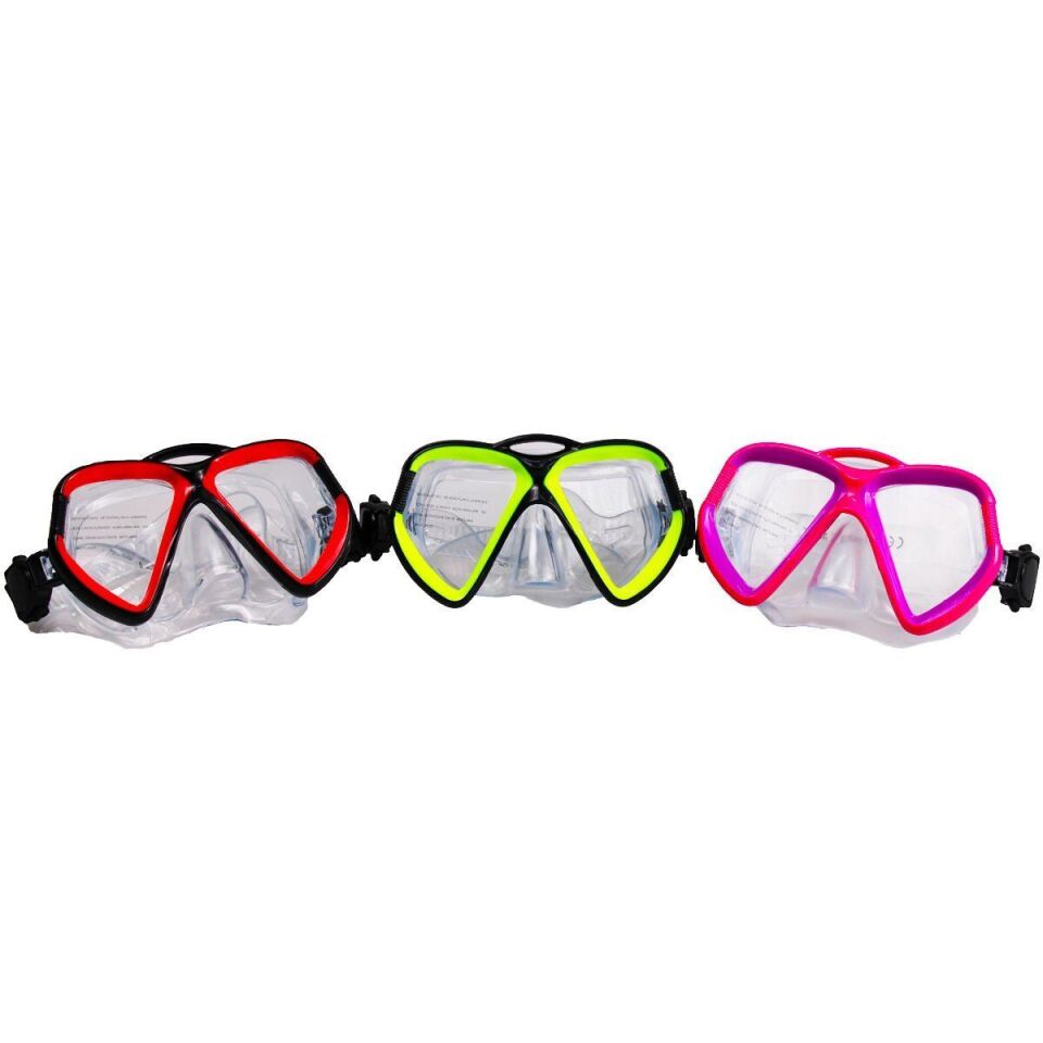 BERMUDA 2363/A MASKE DELUX DAPHNE VAKUMLU TURUNCU / SİYAH