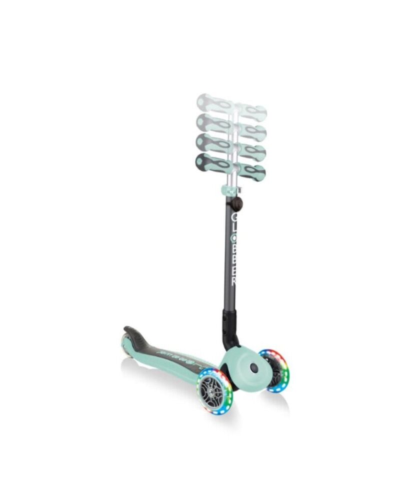 Globber Go Up Deluxe Scooter (Işıklı) Mint Yeşili Mint Yeşili