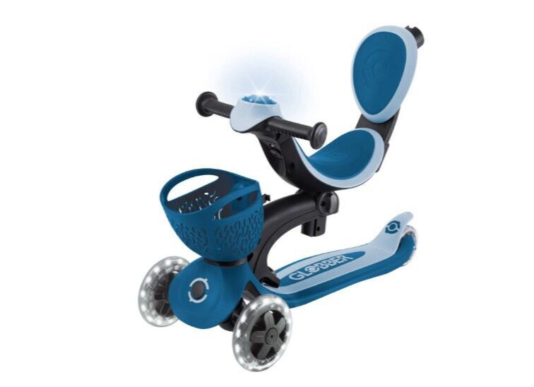 Globber Go Up Baby 360 Scooter (Işıklı) Pastel Mavi Pastel Mavi