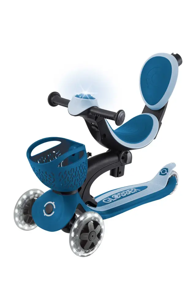 Globber Go Up Baby 360 Scooter (Işıklı) Pastel Mavi Pastel Mavi