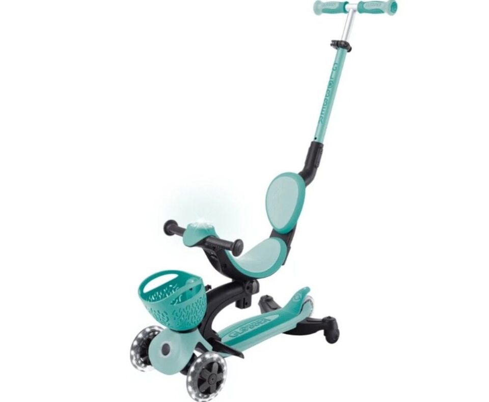 Globber Go Up Baby 360 Scooter (Işıklı) Koyu Mint