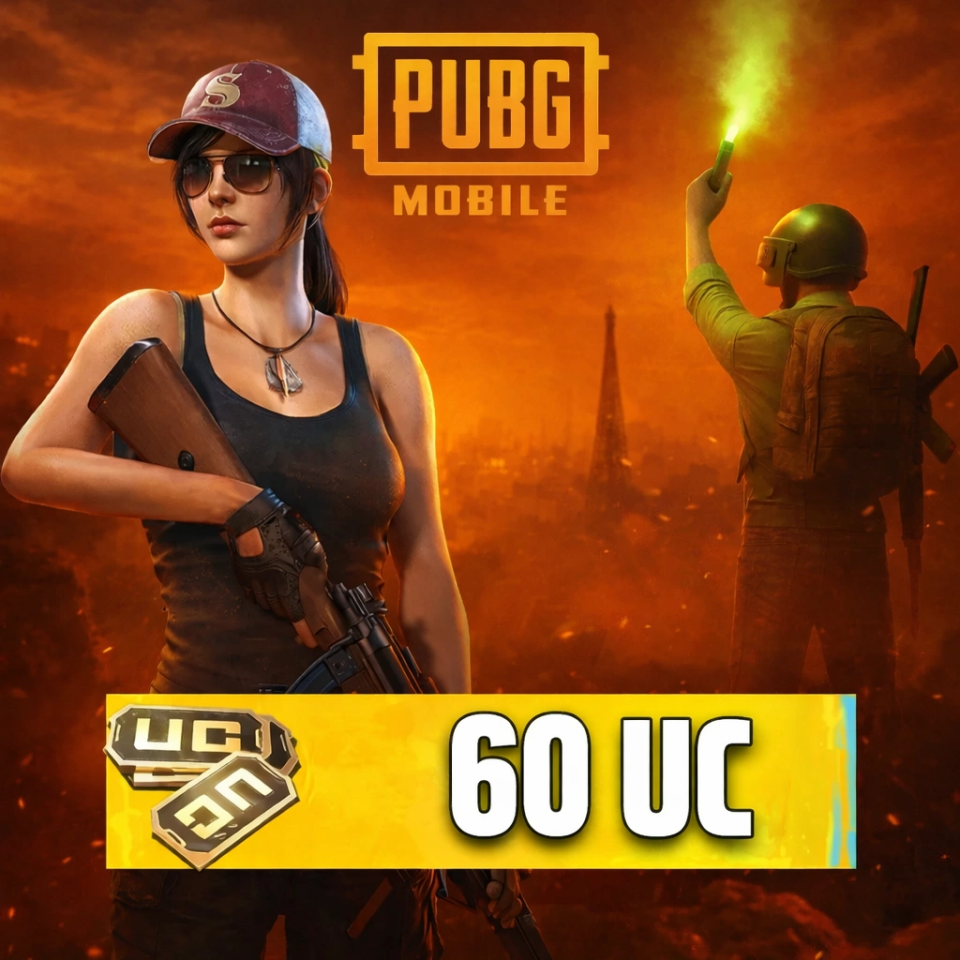 PUBG Mobile – 60 UC (E-Pin Kod)