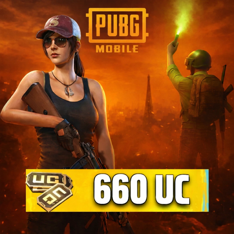 PUBG Mobile – 660 UC (E-Pin Kod)