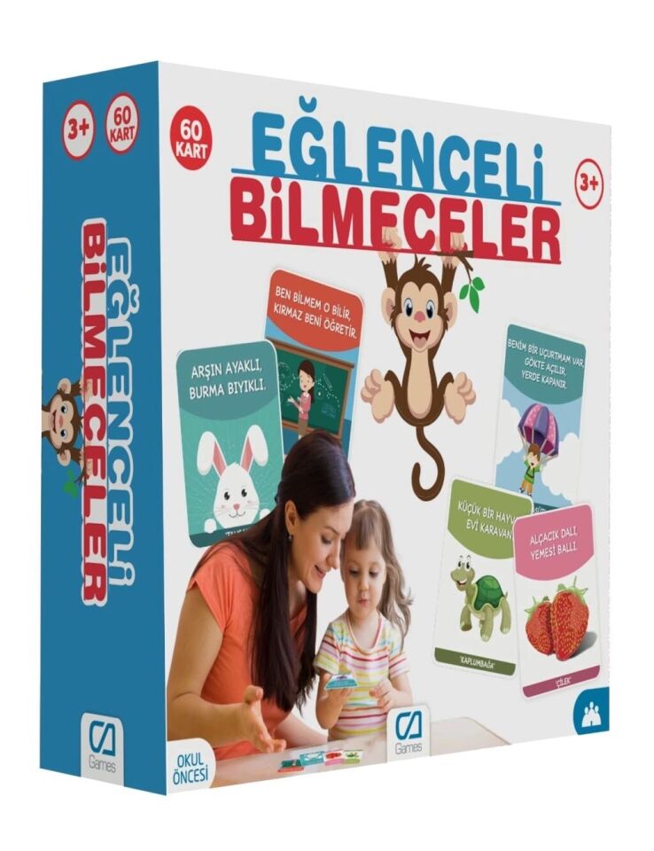 Games Eğlenceli Bilmeceler 60 Kart 5103