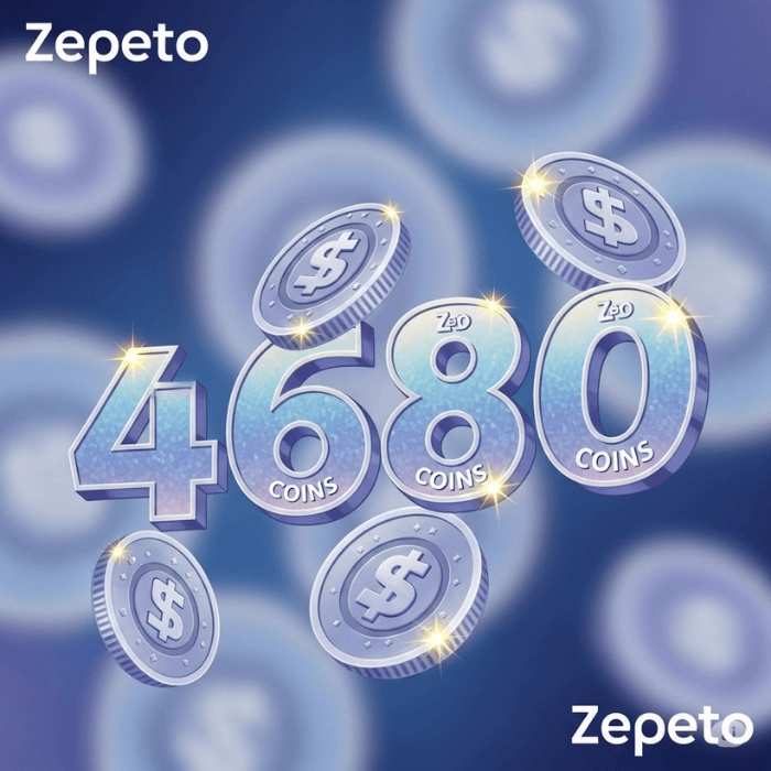 ZEPETO 4680 Coins