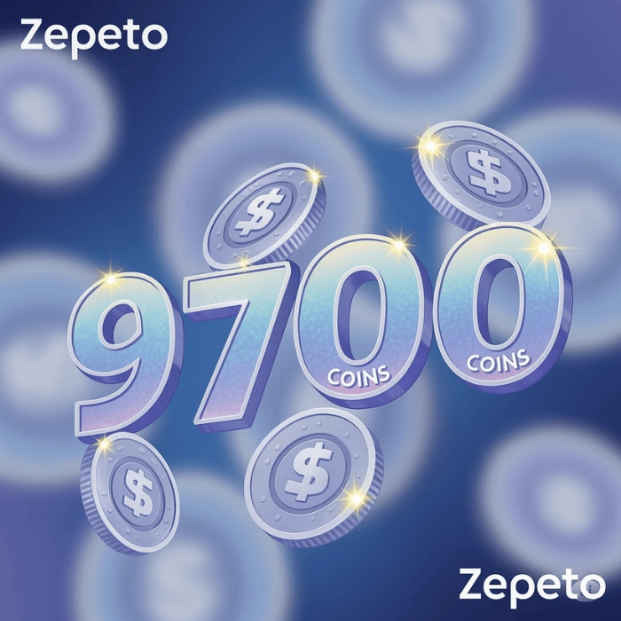 ZEPETO 9700 Coins