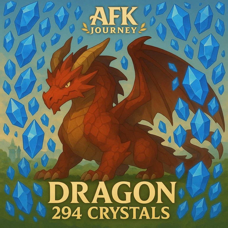 AFK Journey 294 Dragon Crystals