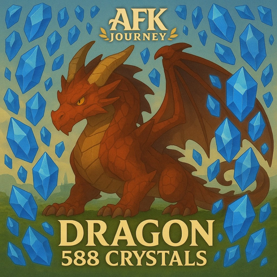 AFK Journey 588 Dragon Crystals