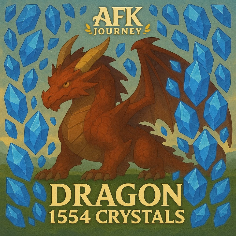AFK Journey 1554 Dragon Crystals
