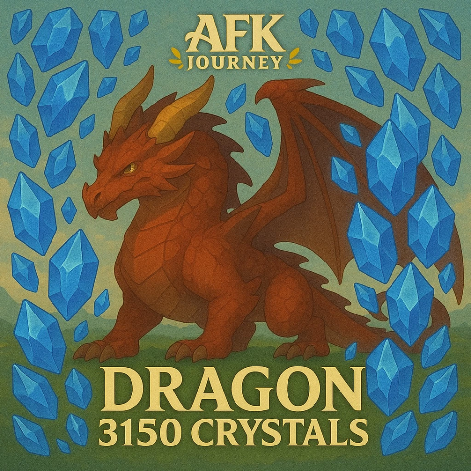 AFK Journey 3150 Dragon Crystals
