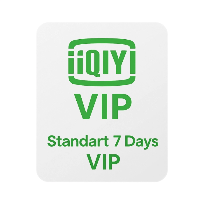 iQIYI (爱奇艺) – Standart 7 Days VIP