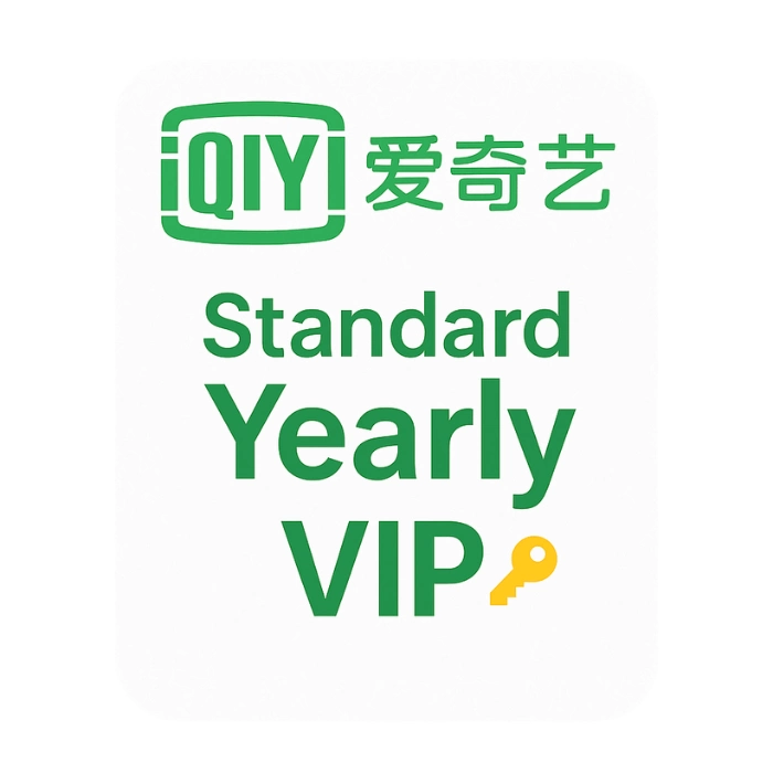 iQIYI (爱奇艺) – Standart Yearly Vip
