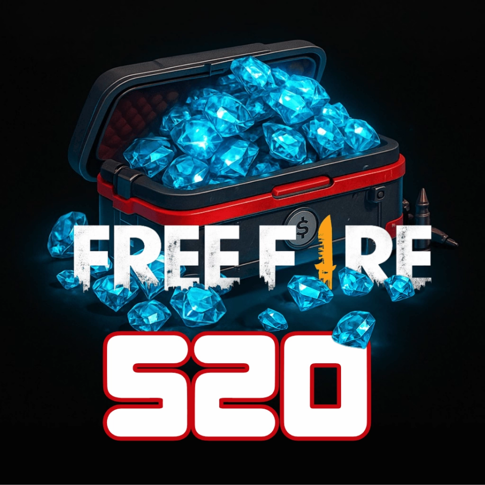 Free Fire 520 Elmas
