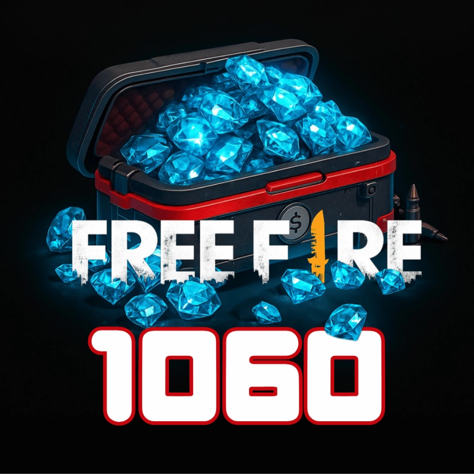 Free Fire 1060 Elmas
