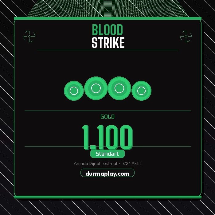 Blood Strike 1.000 + 100 Altın TR