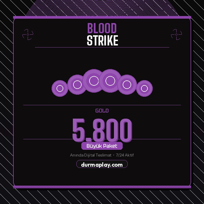 Blood Strike 5.000 + 800 Altın TR