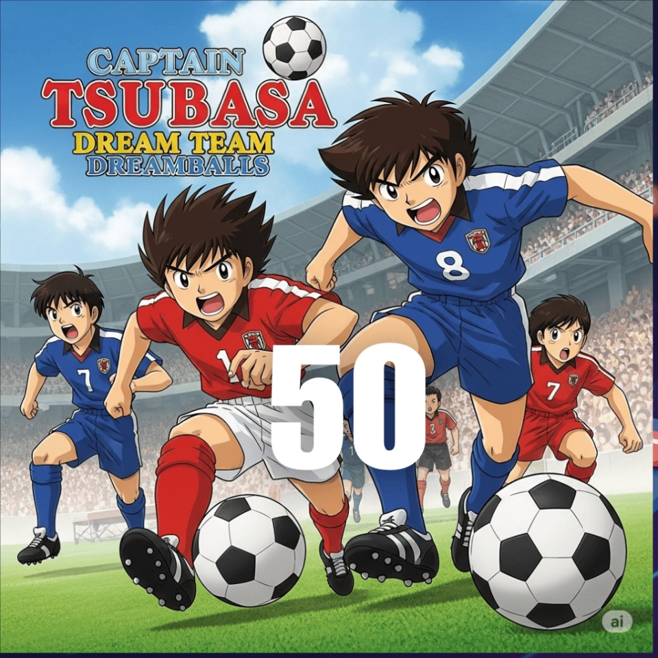 Captain Tsubasa : Dream Team 50 Dreamballs
