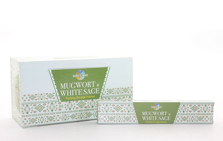 Hem Sacred Elements Mugwort & White Sage Masala Aromalı Çubuk Tütsü