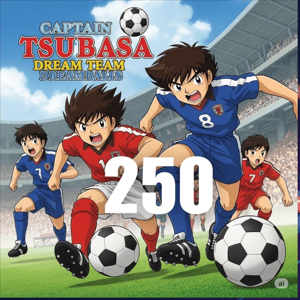 Captain Tsubasa : Dream Team 250 Dreamballs