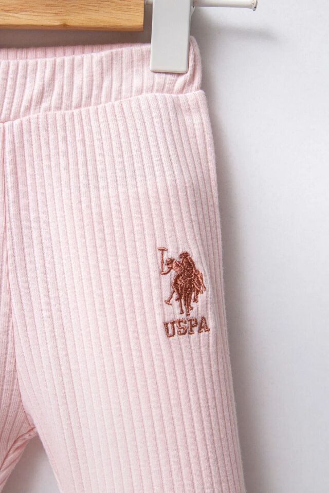U.S Polo Bebek 2'Li Takım USB2456 Pudra