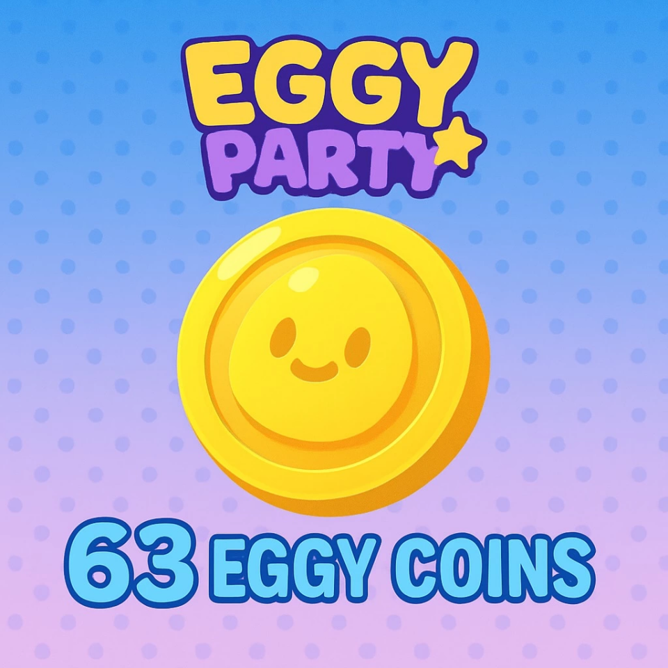 60 Eggy Coins + 3 Bonus