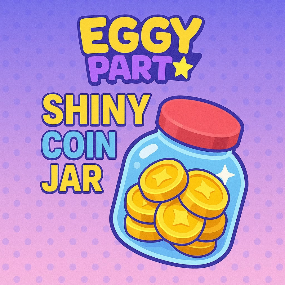 Shiny Coin Jar