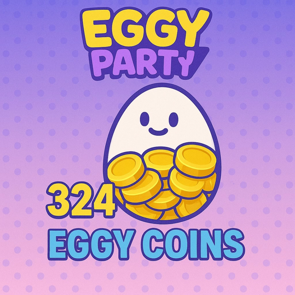 300 Eggy Coins + 24 Bonus
