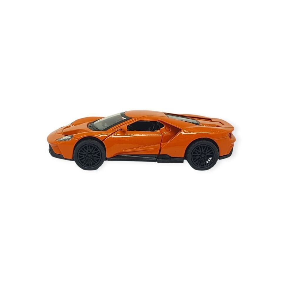 Çek Bırak Metal Arabalar 13 cm - SR2211- Turuncu