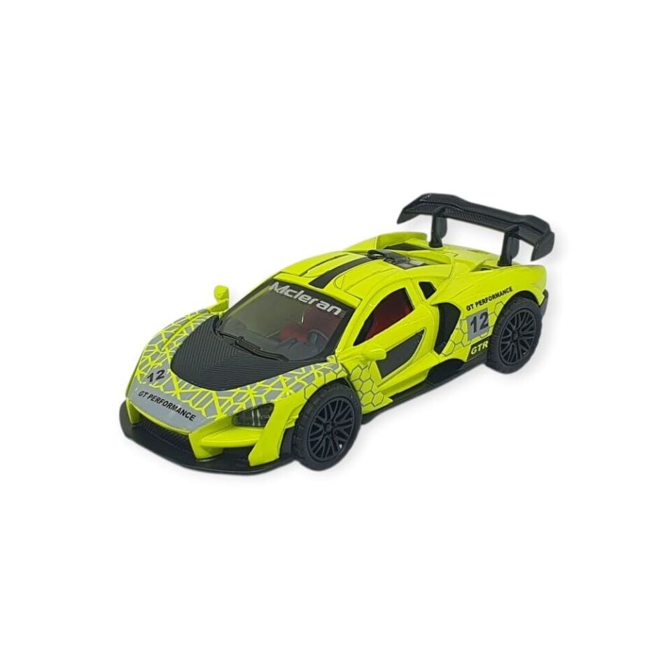 Çek Bırak Metal Arabalar 13 cm - Yeşil