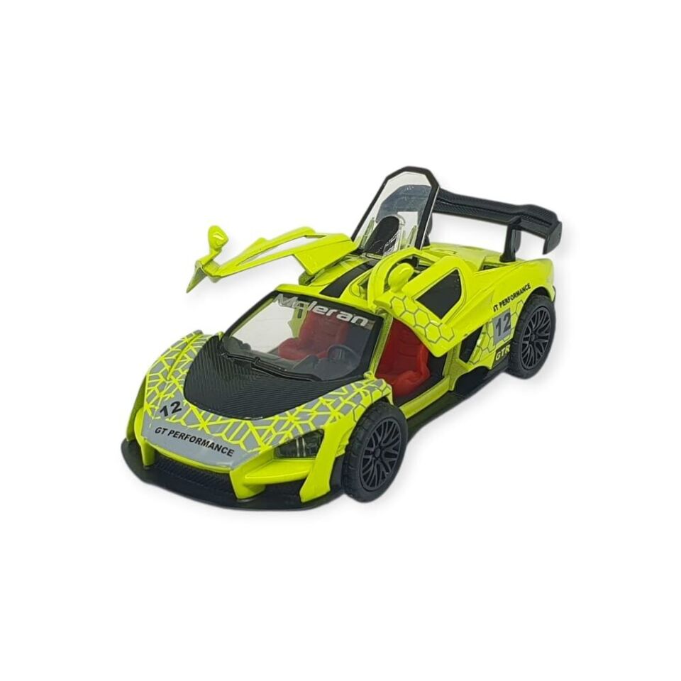 Çek Bırak Metal Arabalar 13 cm - Yeşil