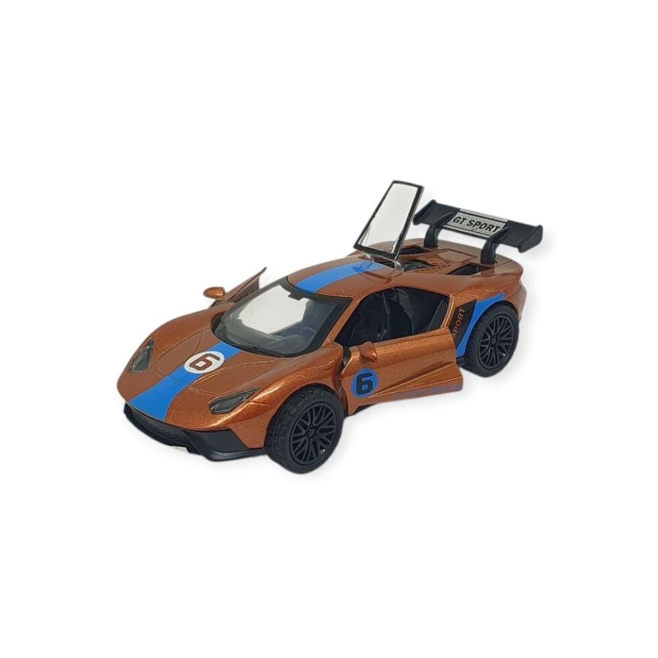 Çek Bırak Metal Arabalar 13 cm - Kahverengi
