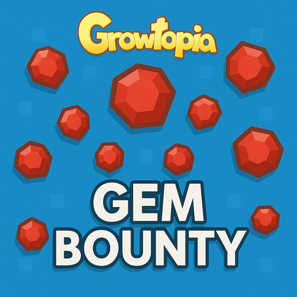 Growtopia Gem Bounty ( 1.512.000 Gems )