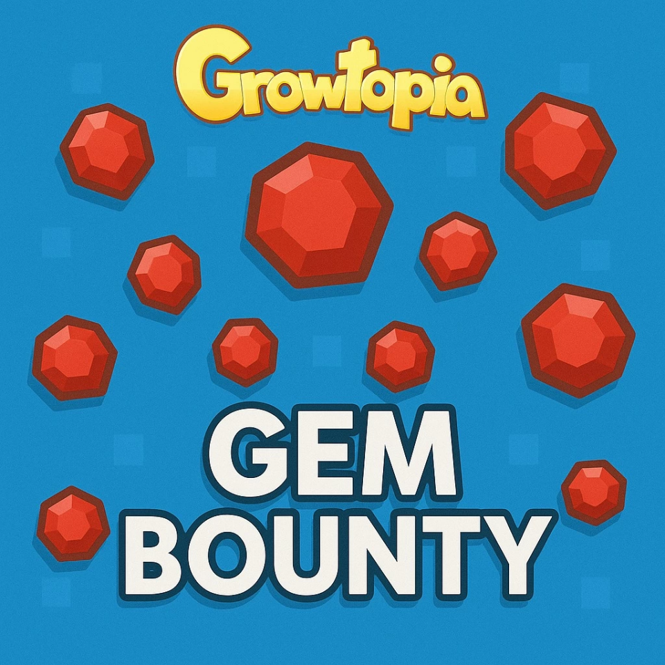 Growtopia Gem Bounty ( 1.512.000 Gems )