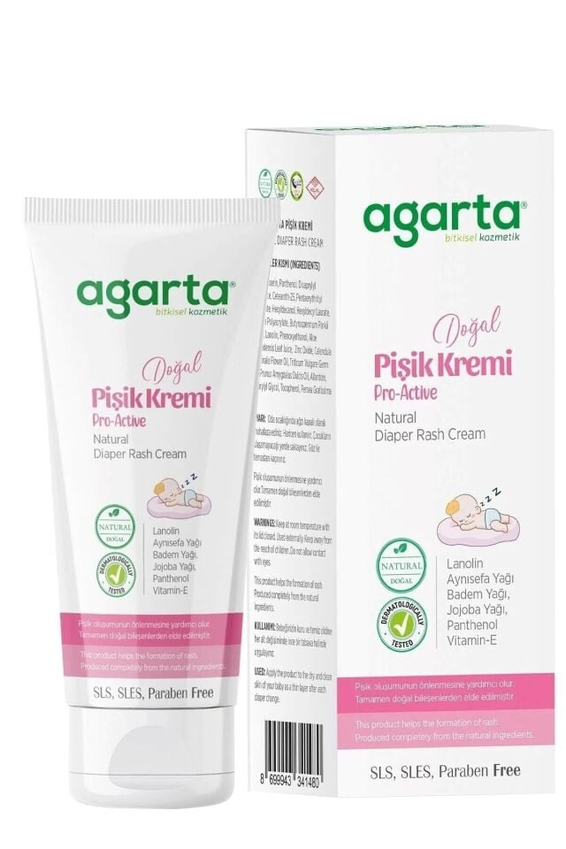 Agarta Doğal Pişik Kremi 100ml