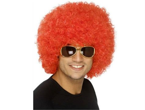 Kabarık Bonus Peruk Saç  Turuncu (1077)