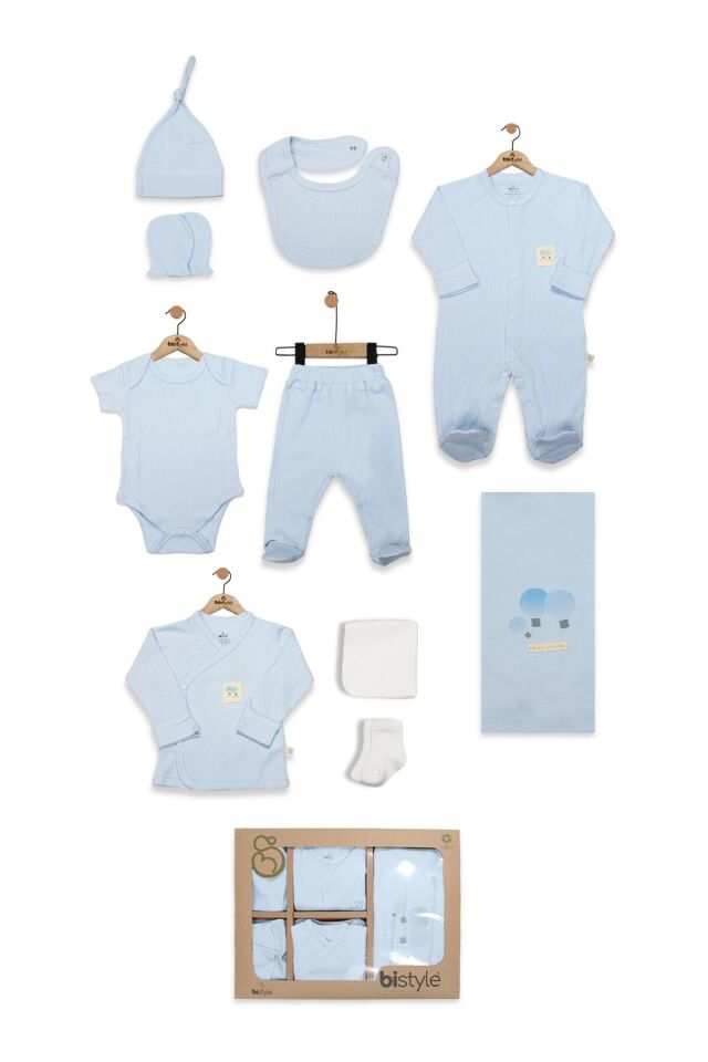 Bistyle Modal Flying Ballons 10'Lu Hastane Çıkışı 11109 Mavi