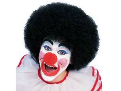 Kabarık Bonus Peruk Saç  Siyah (1077)