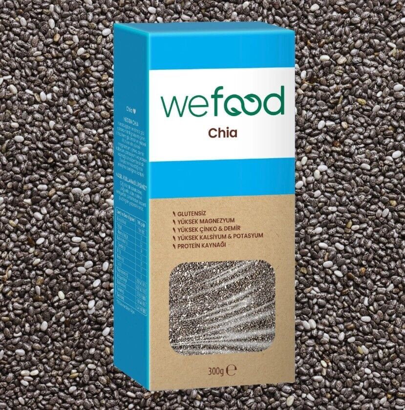 Wefood Siyah Chia Glutensiz 300 Gr