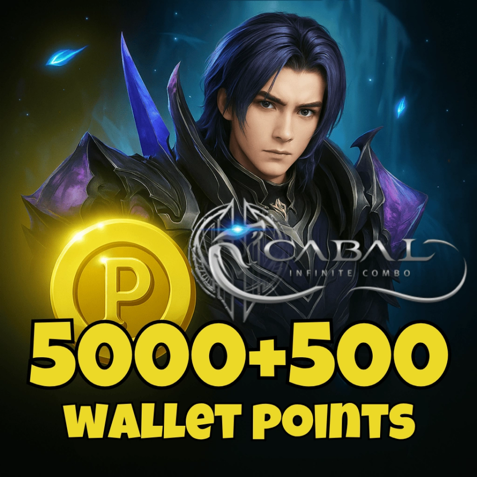 Cabal Infinite Combo 5000 Wallet Points + 500 Bonus