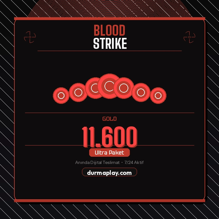Blood Strike 10000 + 1600 Altın TR