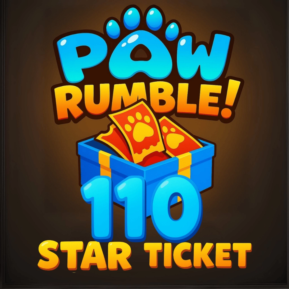 Paw Rumble 110 Star Ticket