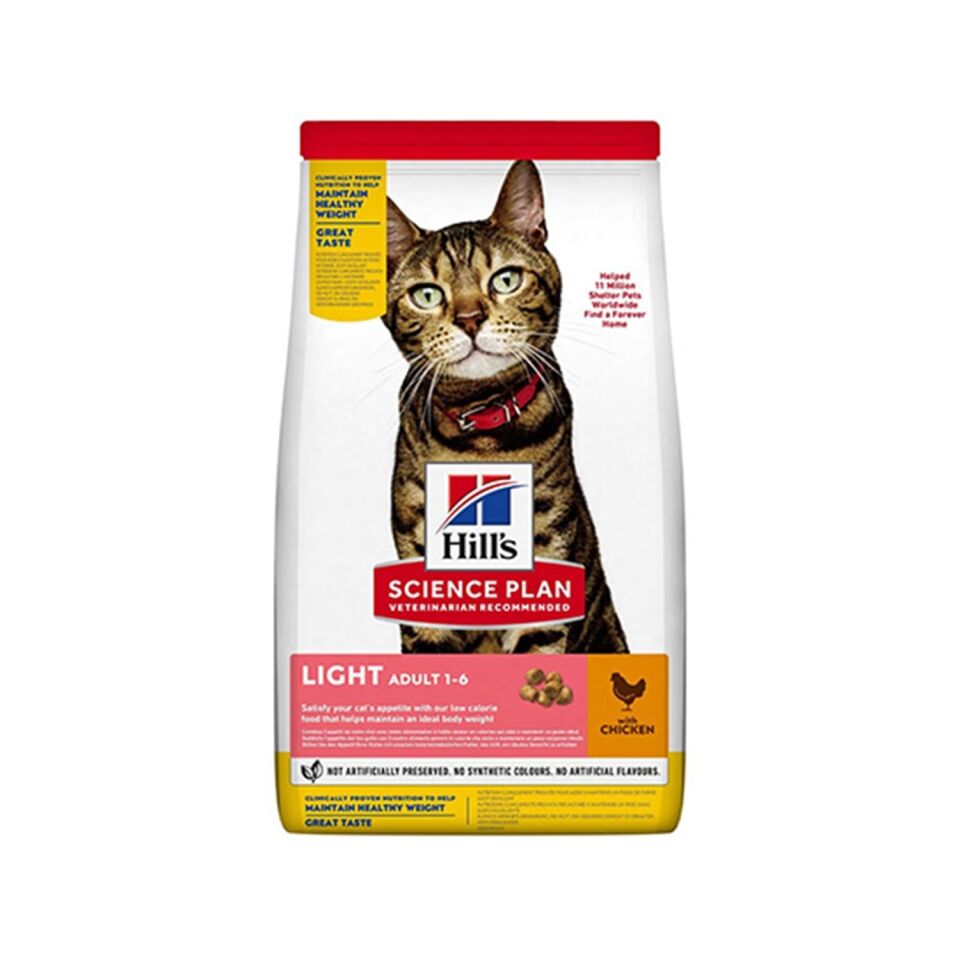 Hill's SP Light Tavuklu Yetişkin Kedi Maması1.5 KG
